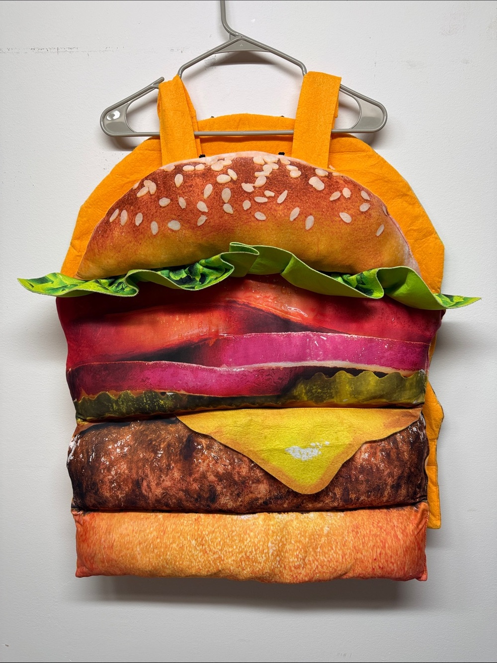 Halloween Costume Hamburger Cheeseburger Unisex Men Women Teens